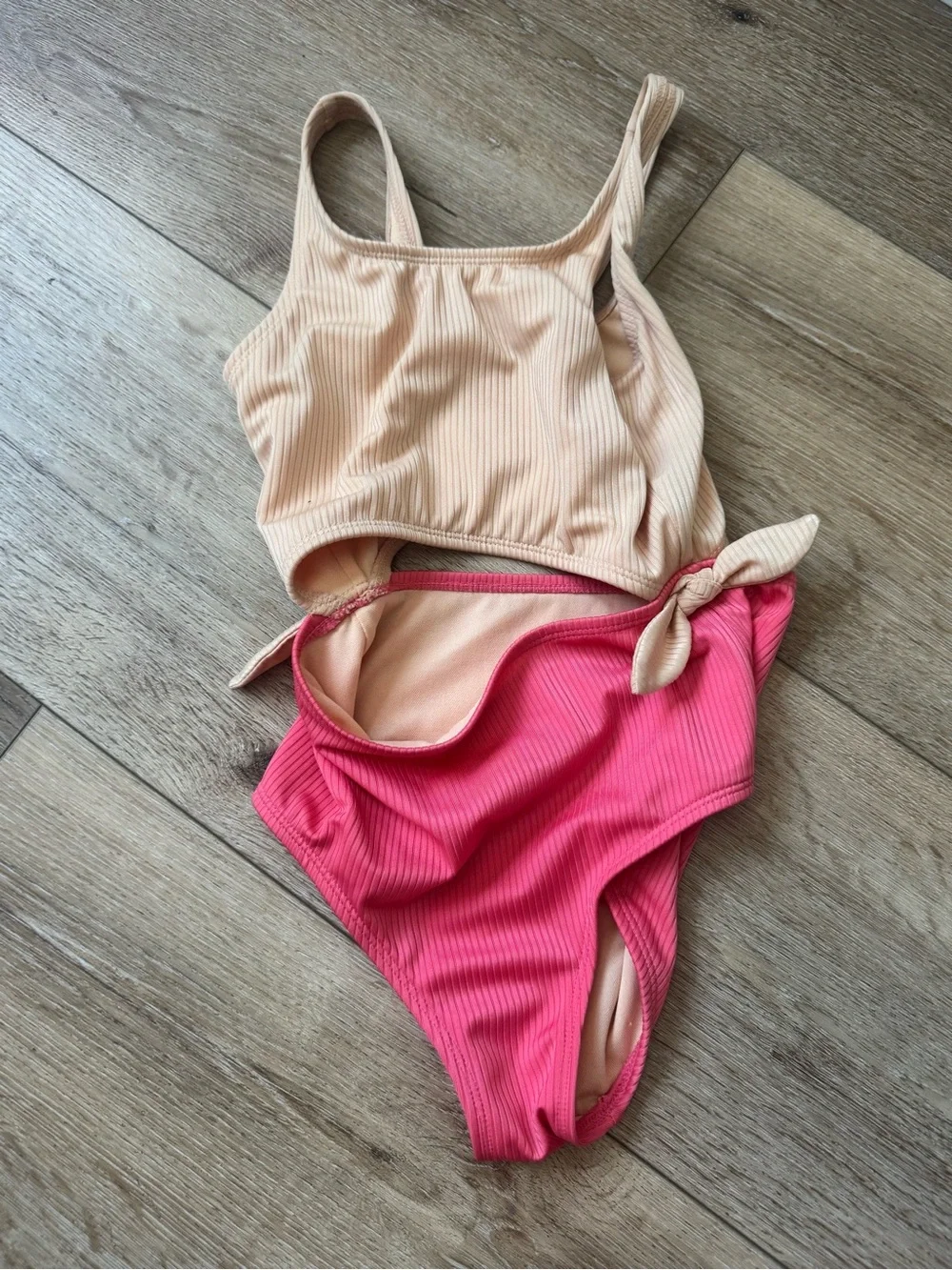 Lot of 12 girls swimsuits. Mostly size 8 but some 10. Target and Abercrombie
